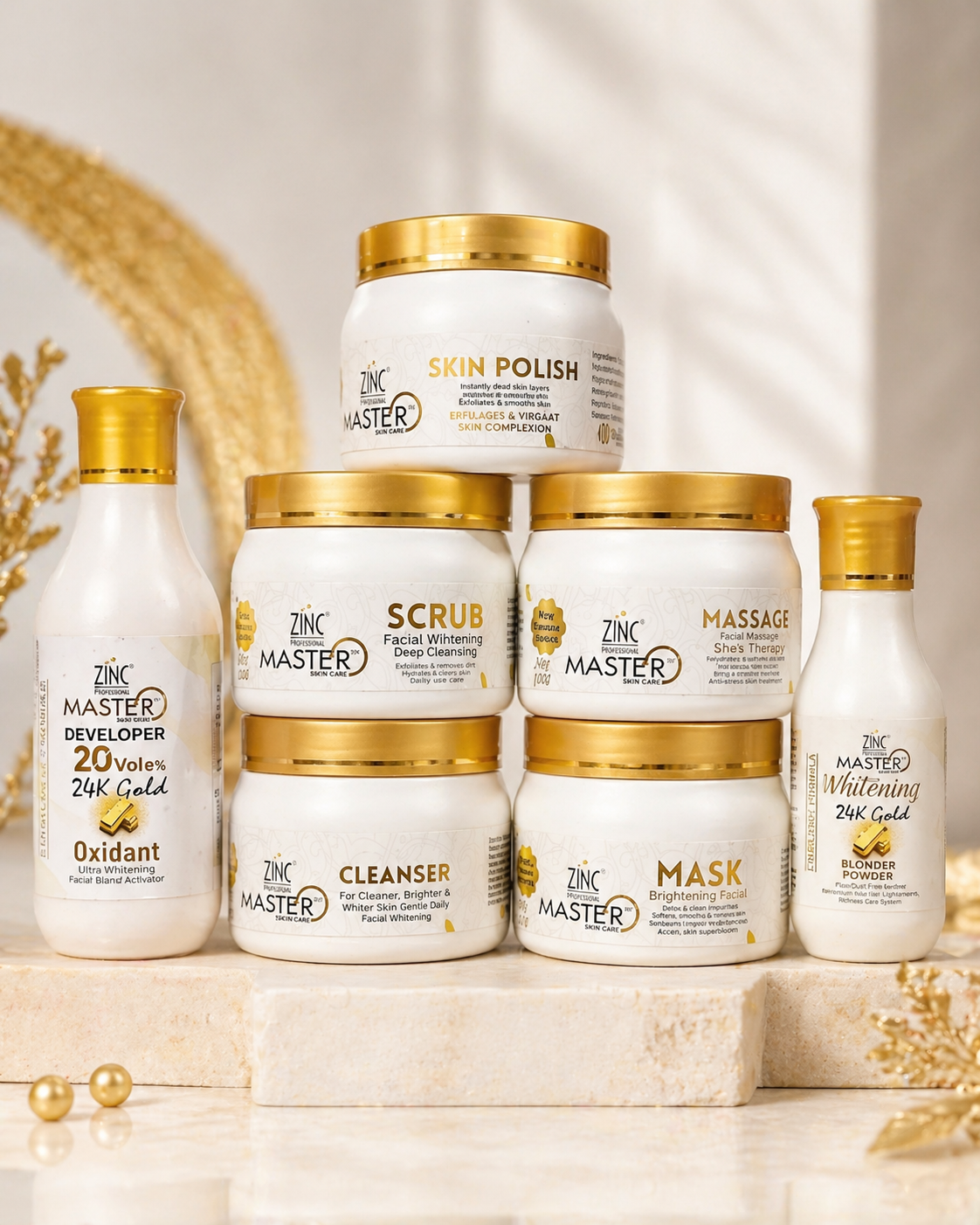 Zinc Master complete Gold Facial Kit