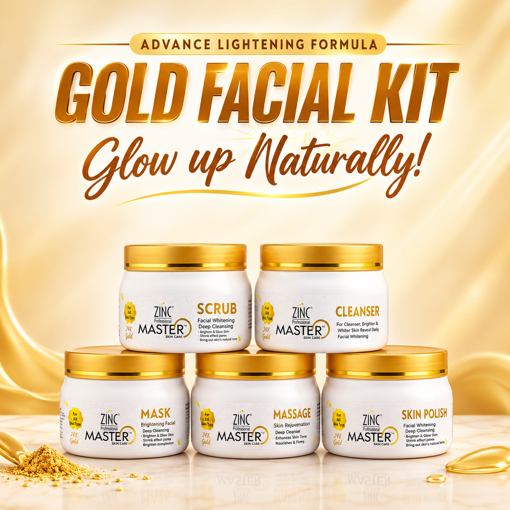 Zinc Master Whole Gold Facial Range
