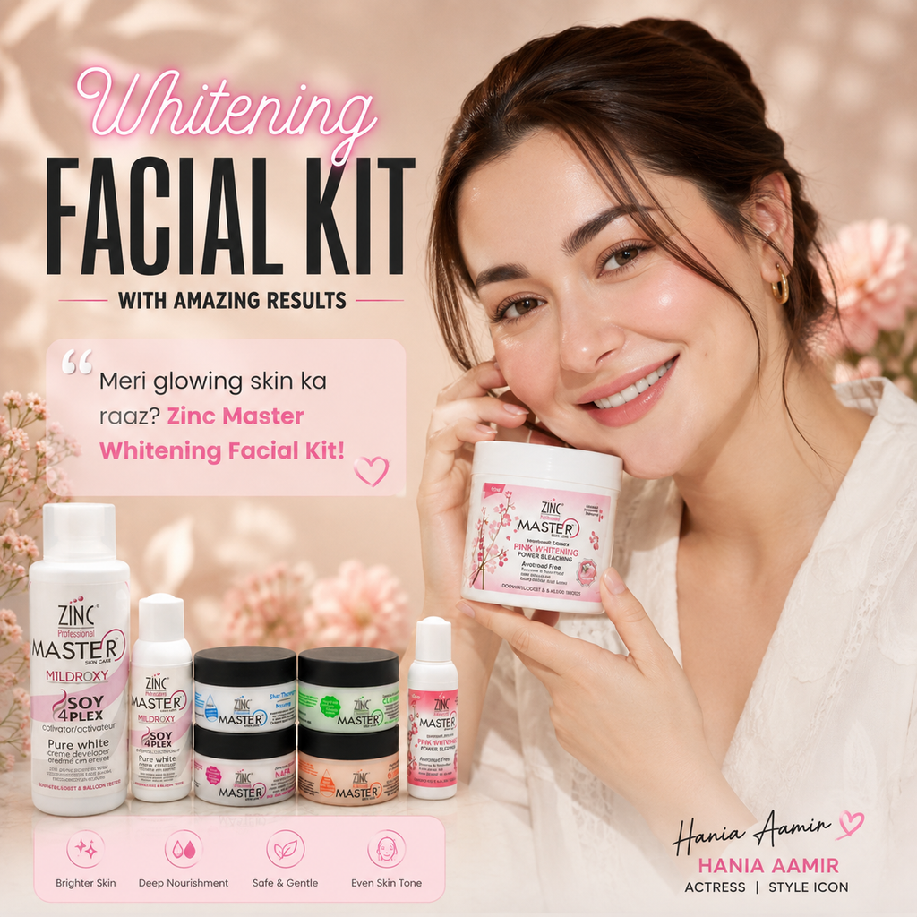 Zinc Master Whole Whitening Facial  Range