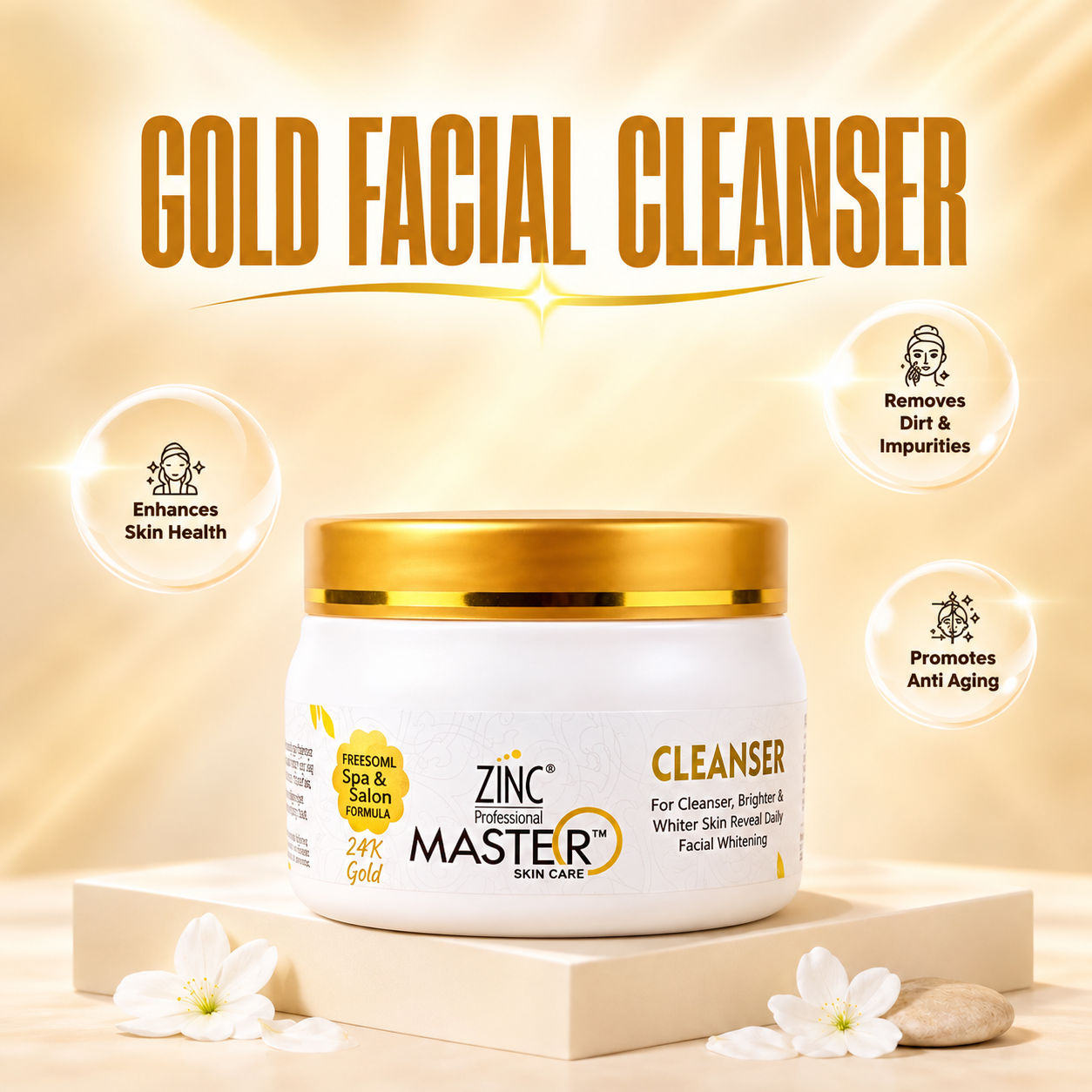 Zinc Master Gold facial Cleanser