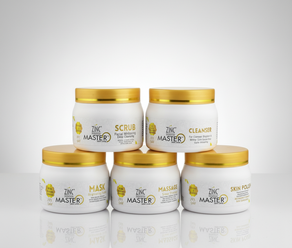 Zinc Master Whole Gold Facial Range