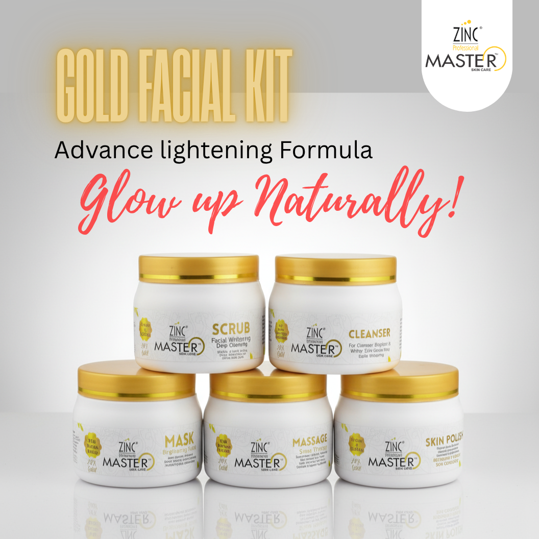 Zinc Master Whole Gold Facial Range