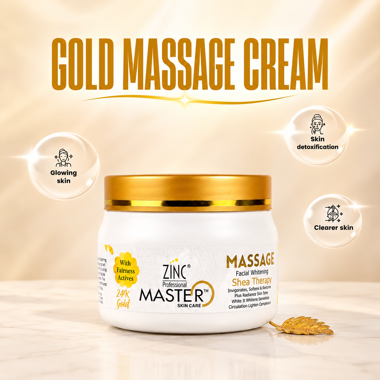Zinc Master Gold Massage Cream